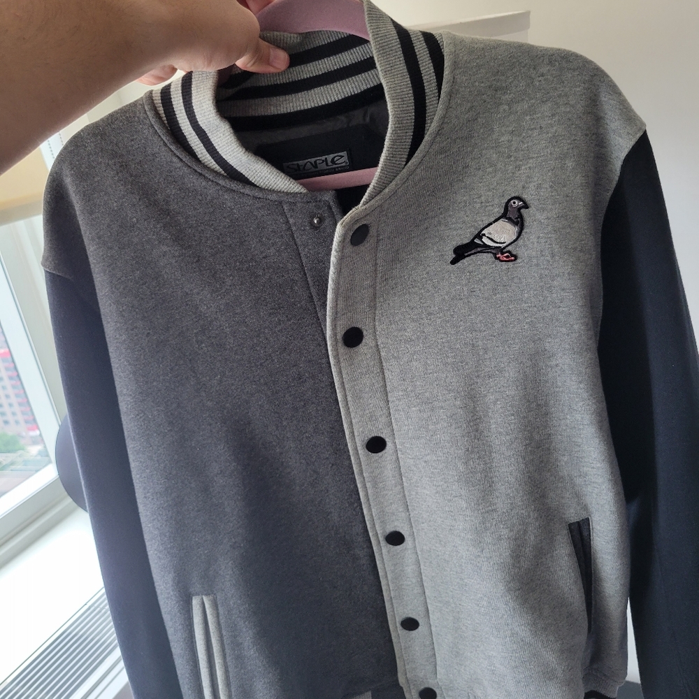 Rare Staple Pigeon Varsity Jacket SZ Large